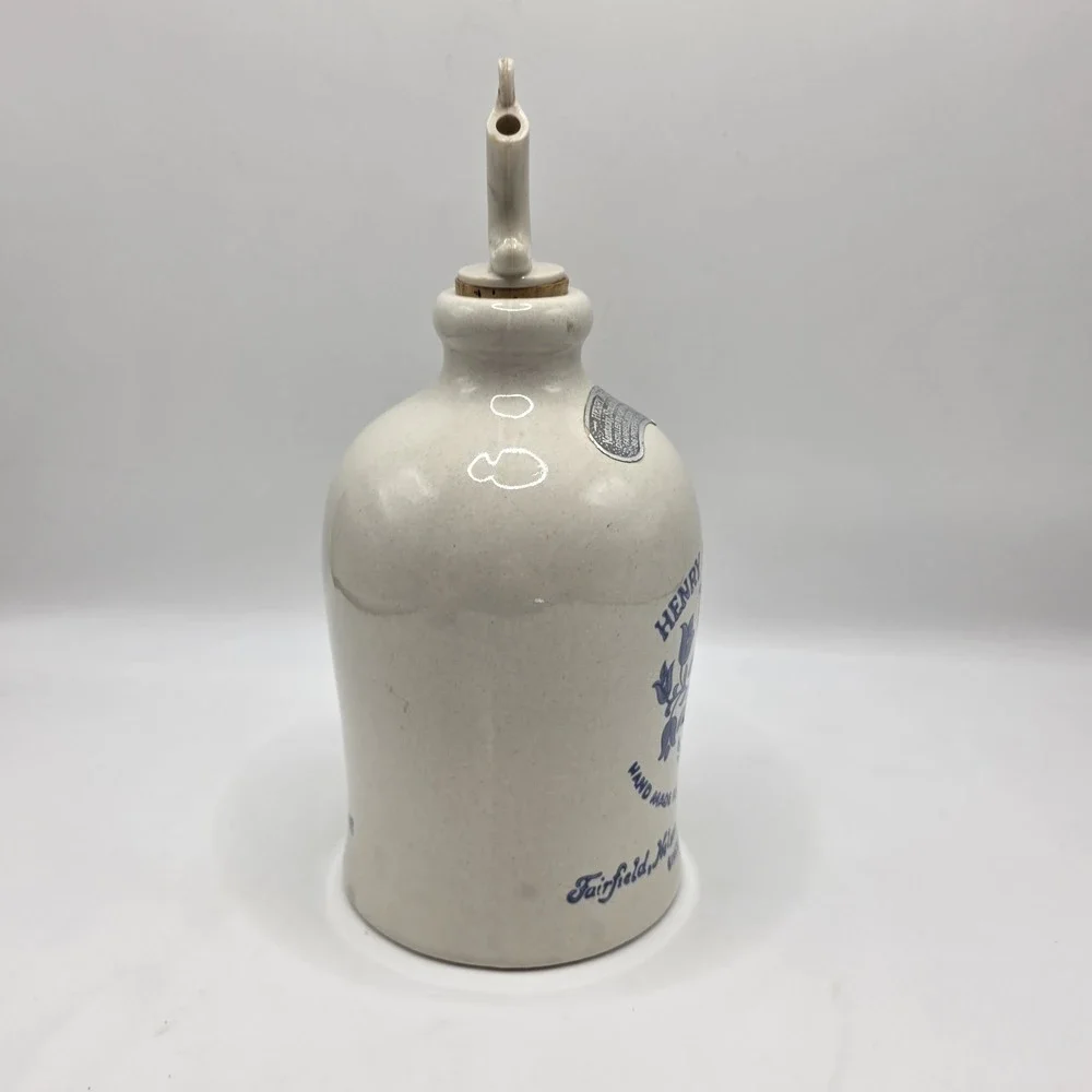 Henry‎ McKenna Hand Made Kentucky Stoneware Jug 4/5 Quart
